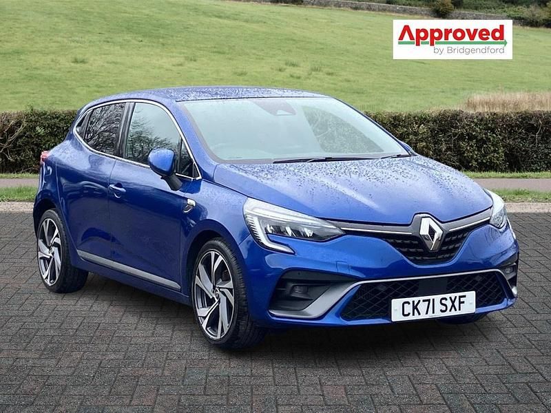 Used Renault Clio V RS Line 90 HP (66 kW) 2021 Blue Hatchback