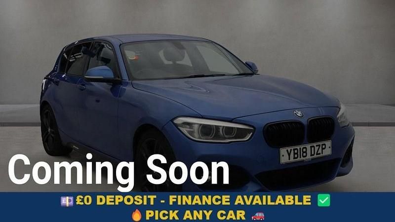 Blue Used 2018 BMW 118 M Sport Hatchback | £12,099 (Fair price) - Image 1/4