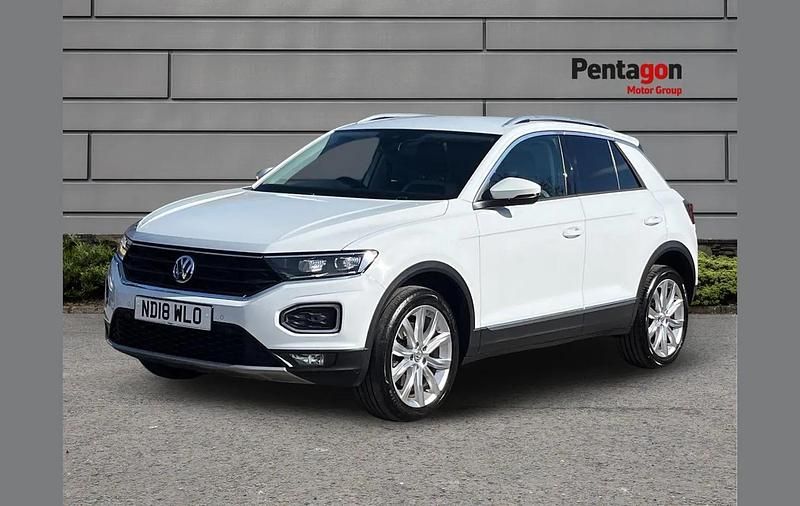 Used VW T-Roc SEL 147 HP (108 kW) 2018 White SUV