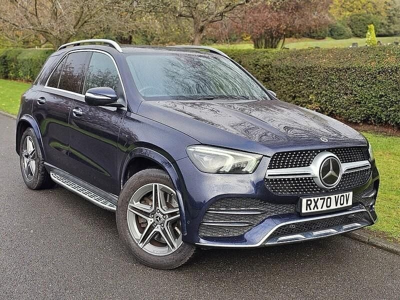 Blue Used 2021 Mercedes GLE350 AMG line SUV | £31,990 (A bit pricey) - Image 1/4