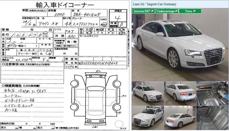 Usado Audi A8 2012 Branco Sedan