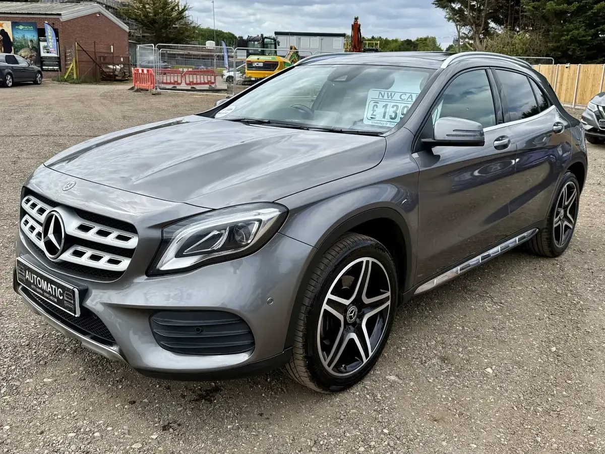 Used Mercedes GLA220 AMG line 174 HP (127 kW) 2018 Grey SUV