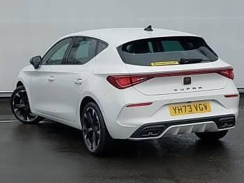 Used Cupra Leon 150 HP (110 kW) 2023 White Hatchback