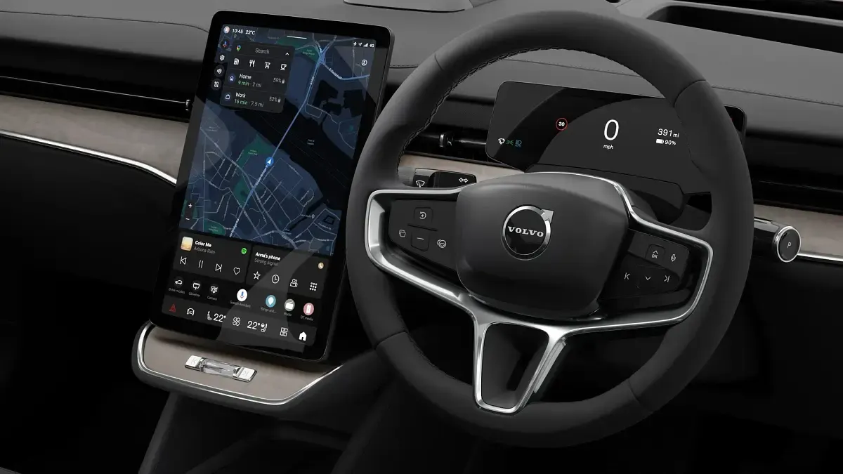 New Volvo ES90 Ultra 244 kW (333 HP) 2026 Aurora silver Sedan