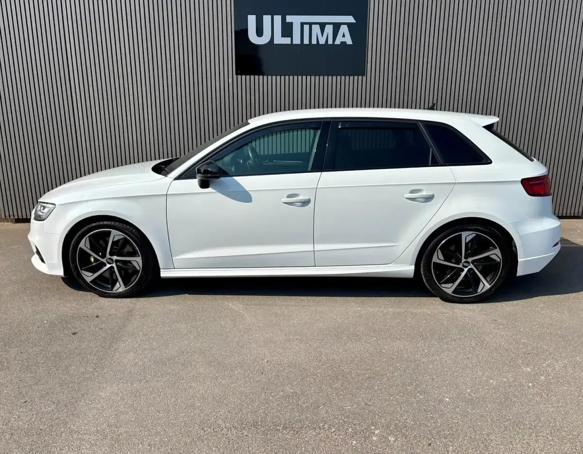 Used Audi S3 Sportback Black Edition 2019 White Hatchback
