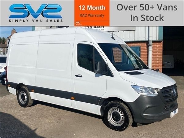 White Used 2021 Mercedes Sprinter Progressive Van | £22,194 (A bit pricey) - Image 1/1