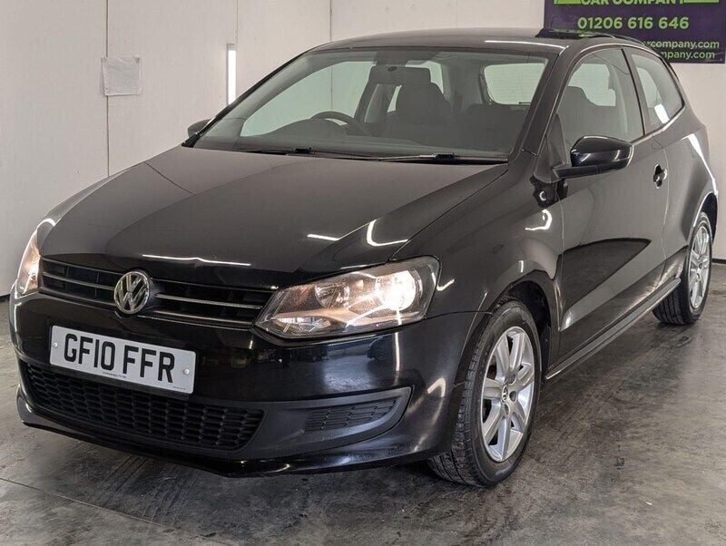 Black Used 2010 VW Polo SE Hatchback | £3,000 (Fair price) - Image 1/3