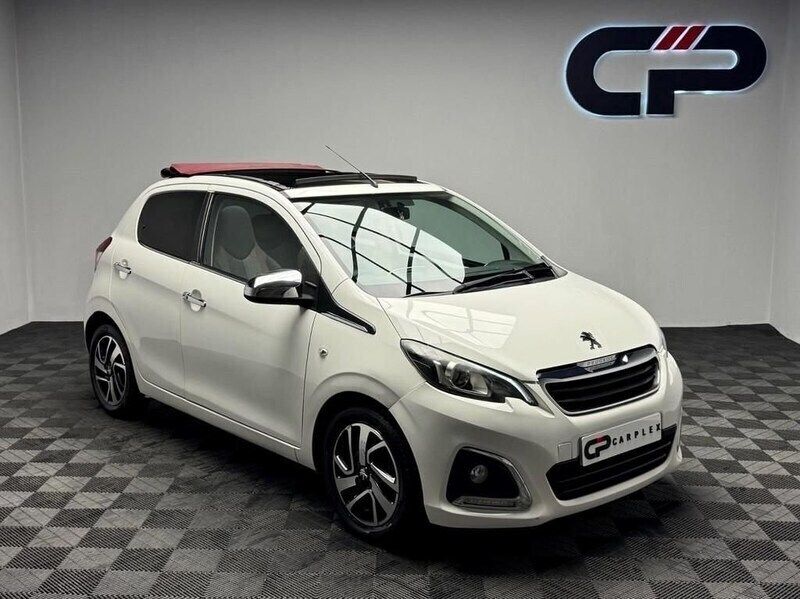 White Used 2014 Peugeot 108 Allure Hatchback | £4,095 (Fair price) - Image 1/3