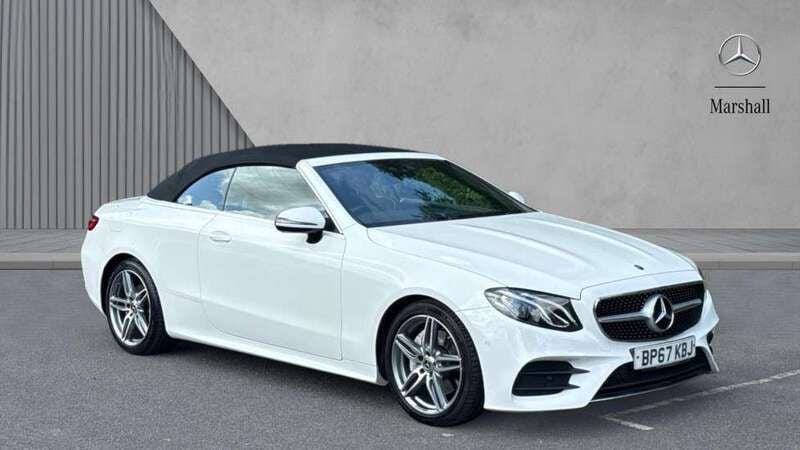 White Used 2018 Mercedes E220 AMG line Cabriolet | £18,377 (Fair price) - Image 1/4