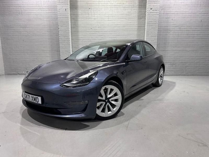 Grey Used 2021 Tesla Model 3 Long Range AWD Sedan | £15,000 (Fair price) - Image 1/4