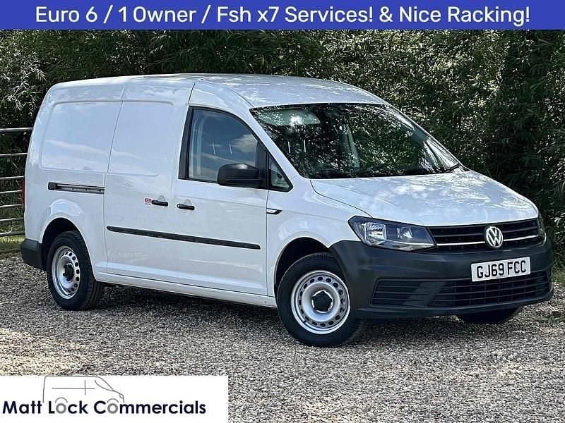 White Used 2019 VW Caddy Maxi Startline MPV | £7,995 (Good price) - Image 1/4