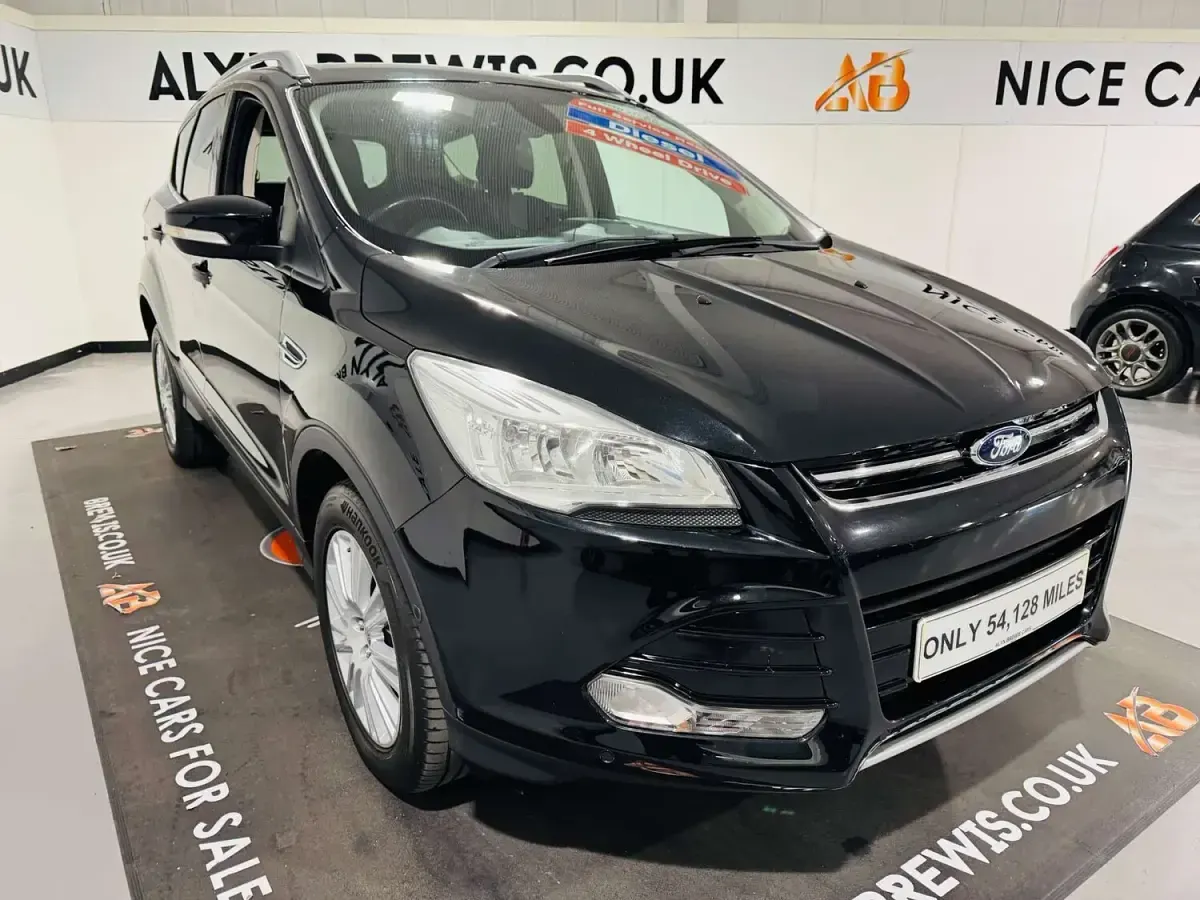 Used Ford Kuga Titanium 163 HP (119 kW) 2013 Black SUV