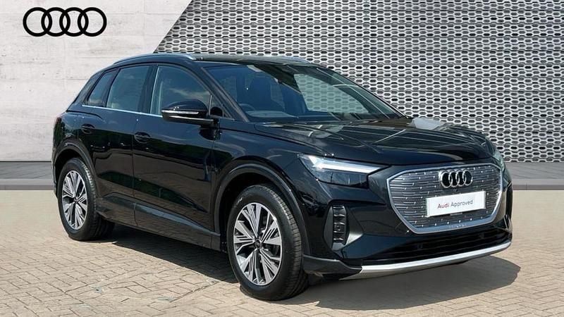 Black Used 2025 Audi Q4 e-tron Sport SUV | £28,711 - Image 1/4
