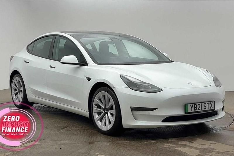 White Used 2021 Tesla Model 3 Long Range AWD Sedan | £15,990 (Fair price) - Image 1/1