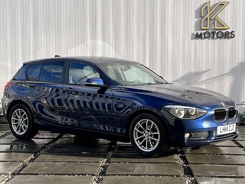 Used BMW 116 Comfort Edition 136 HP (100 kW) 2014 Blue Hatchback