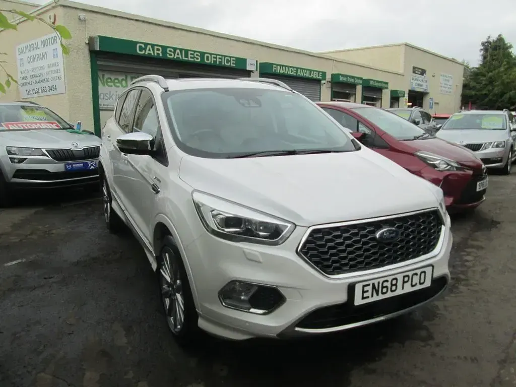 Used Ford Kuga Vignale 180 HP (132 kW) 2018 White SUV