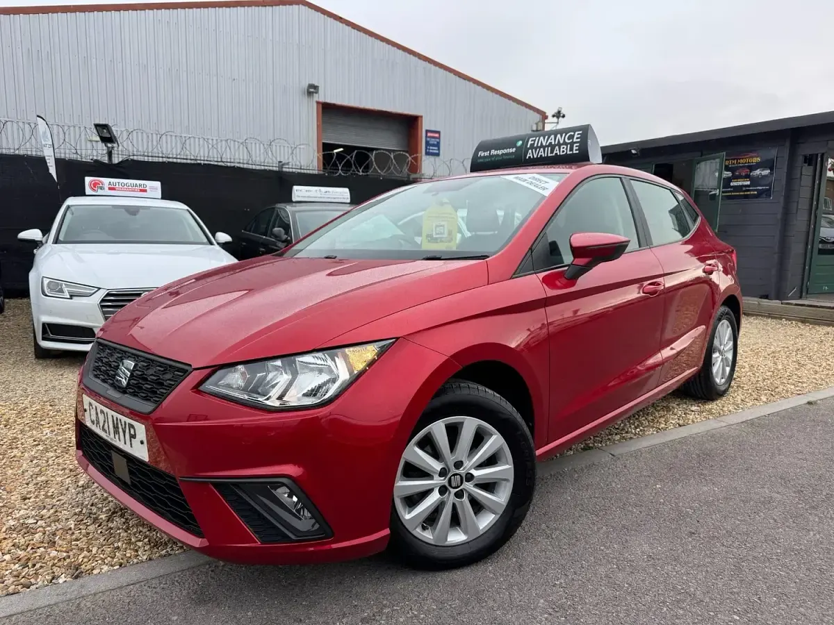 Used Seat Ibiza SE 80 HP (58 kW) 2021 Red Hatchback