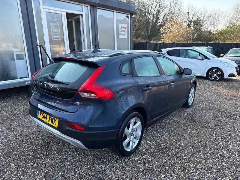 Used Volvo V40 2014 Blue Hatchback