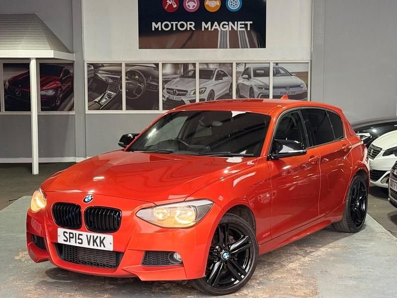 Used BMW 118 M Sport 2015 Orange Hatchback