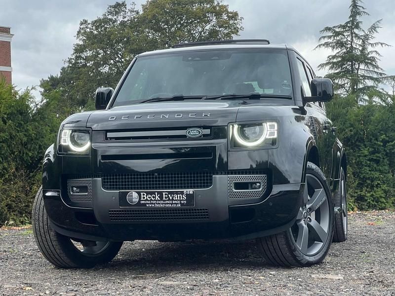 Black Used 2024 Land Rover Defender SUV | £65,999 (A bit pricey) - Image 1/3
