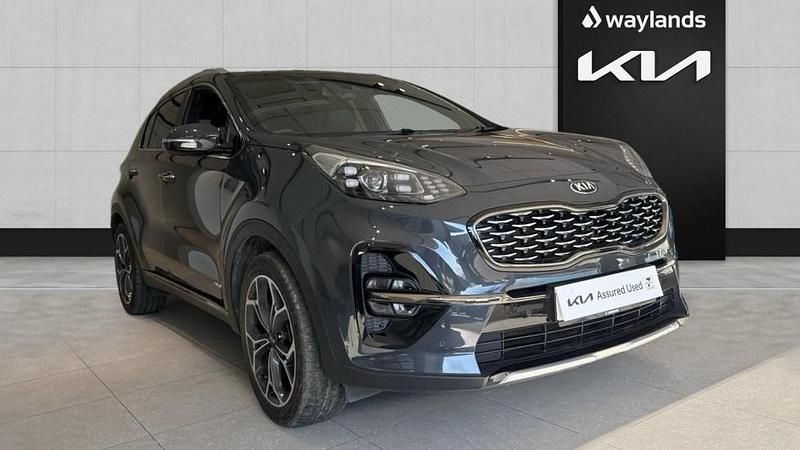 Used Kia Sportage GT-Line 177 HP (130 kW) 2019 Grey SUV