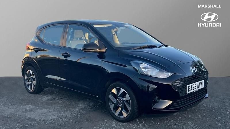 Black Used 2025 Hyundai i10 Advanced Hatchback | £14,747 (Fair price) - Image 1/4