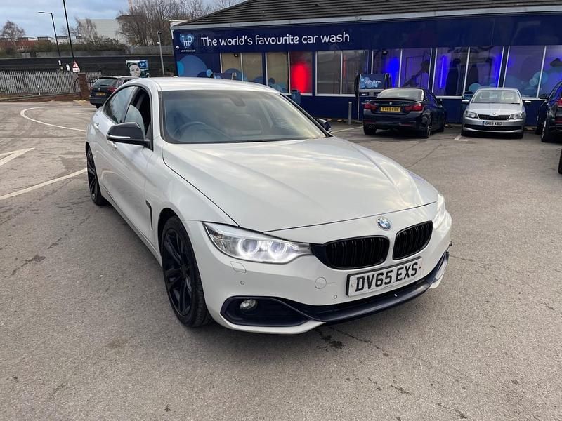 White Used 2015 BMW 420 Sport Line Coupe | £4,995 (Good price) - Image 1/4