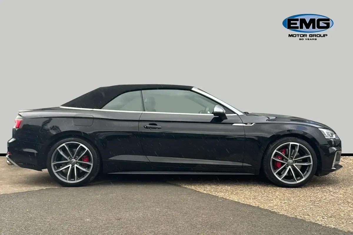 Used Audi S5 Cabriolet Business 354 HP (260 kW) 2018 Black Cabriolet