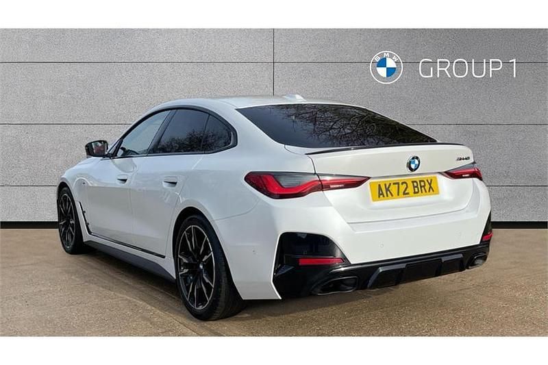Used BMW M440 M Sport 374 HP (275 kW) 2022 Mineral white Sedan