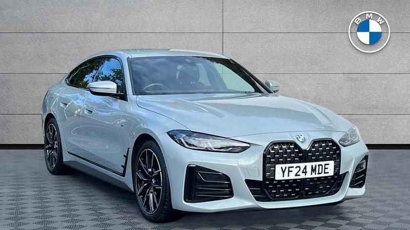 Grey Used 2024 BMW 420 Gran Coupé M Sport Coupe | £36,192 (Fair price) - Image 1/4