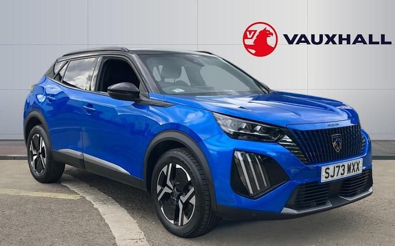 Blue Used 2023 Peugeot 2008 GTi SUV | £18,998 (Fair price) - Image 1/4