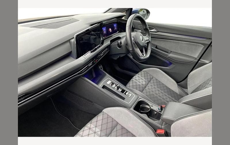 Used VW Golf VIII R-line 150 HP (110 kW) 2021 Blue Hatchback