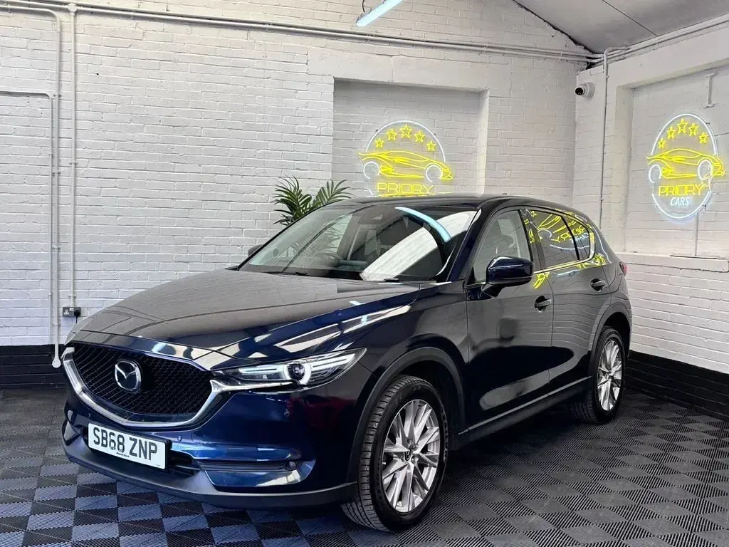 Used Mazda CX-5 Inclusive 150 HP (110 kW) 2019 Blue SUV