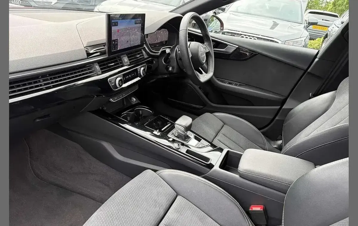 Used Audi A5 Black Edition 147 HP (108 kW) 2023 Red Coupe