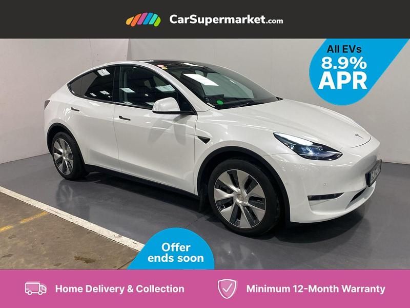 White Used 2022 Tesla Model Y Long Range AWD SUV | £25,187 (Fair price) - Image 1/3