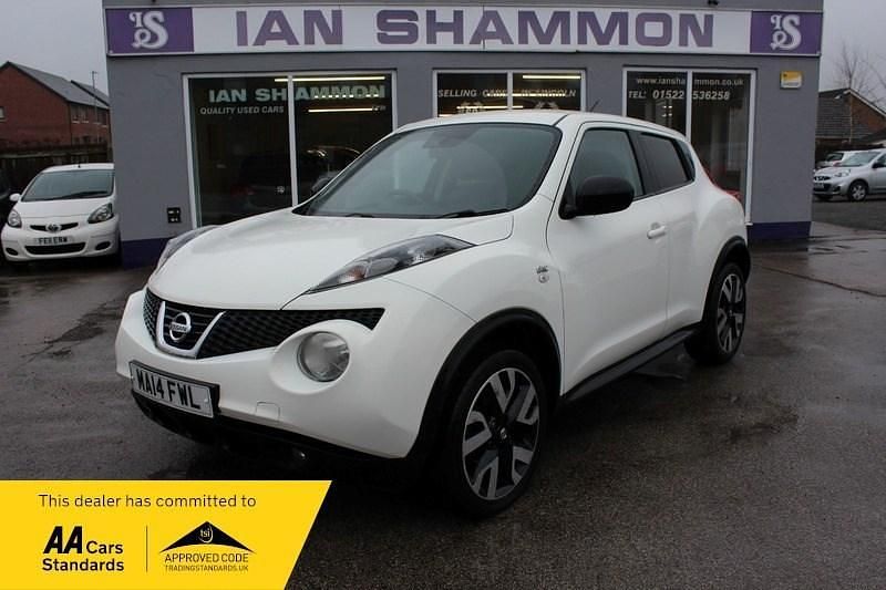 Used Nissan Juke N-TEC 2014 White SUV