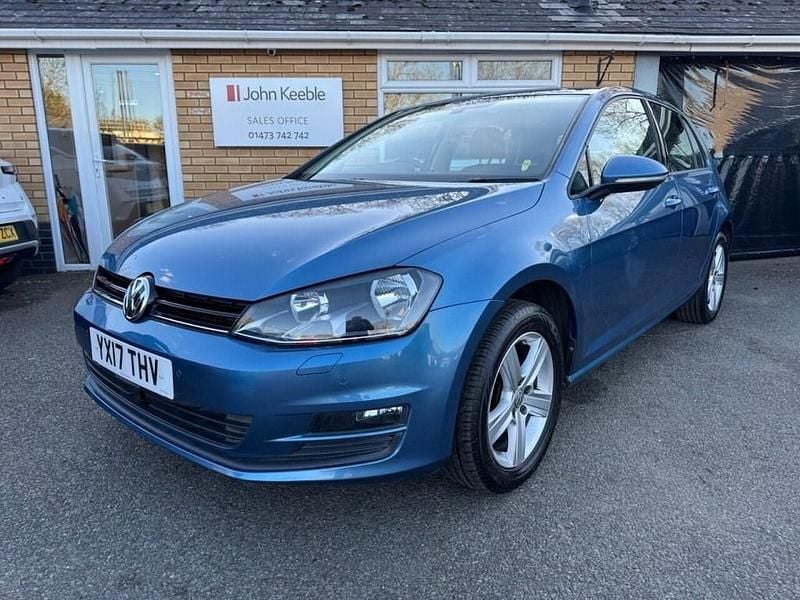 Used VW Golf VII Edition 2017 Blue Hatchback