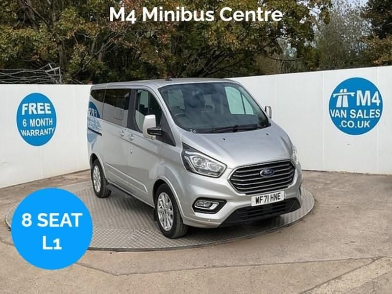 Moondust silver (metallic paint) Used 2021 Ford Tourneo Titanium Sedan | £20,700 - Image 1/3