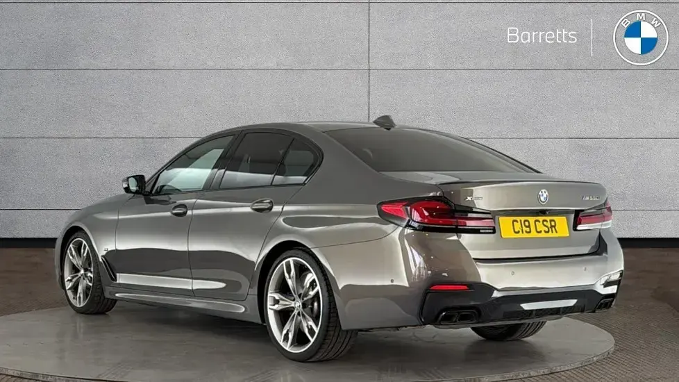 Used BMW M550 Shadowline 523 HP (384 kW) 2023 Grey Sedan