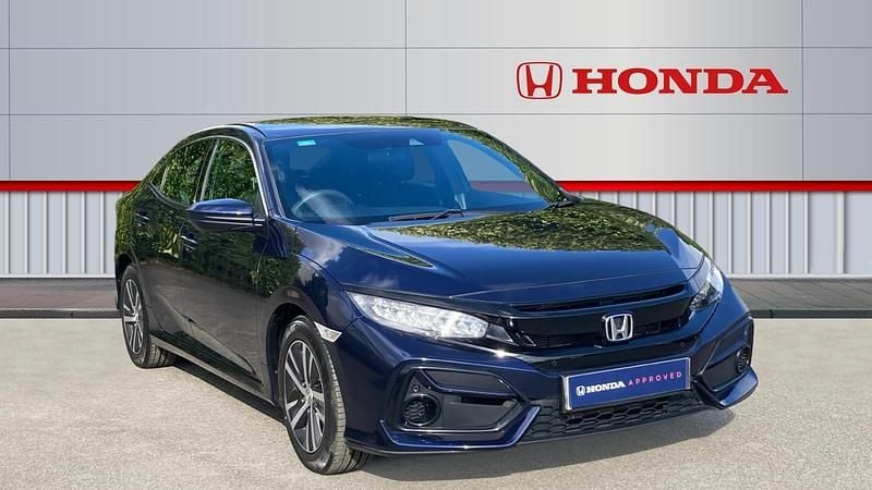 Used Honda Civic SE 126 HP (92 kW) 2020 Blue Hatchback