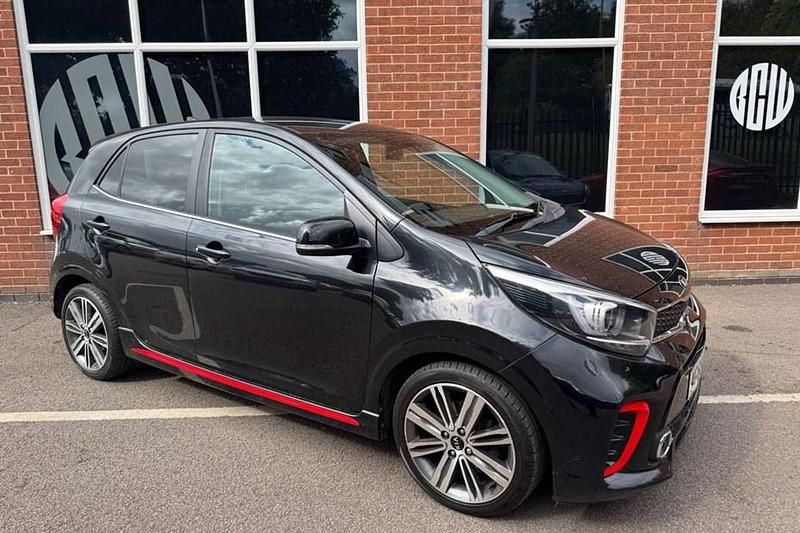 Black Used 2019 Kia Picanto GT-Line Hatchback | £8,450 (Fair price) - Image 1/1