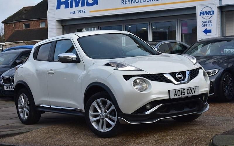 White Used 2015 Nissan Juke Acenta Premium SUV | £7,250 (Fair price) - Image 1/3