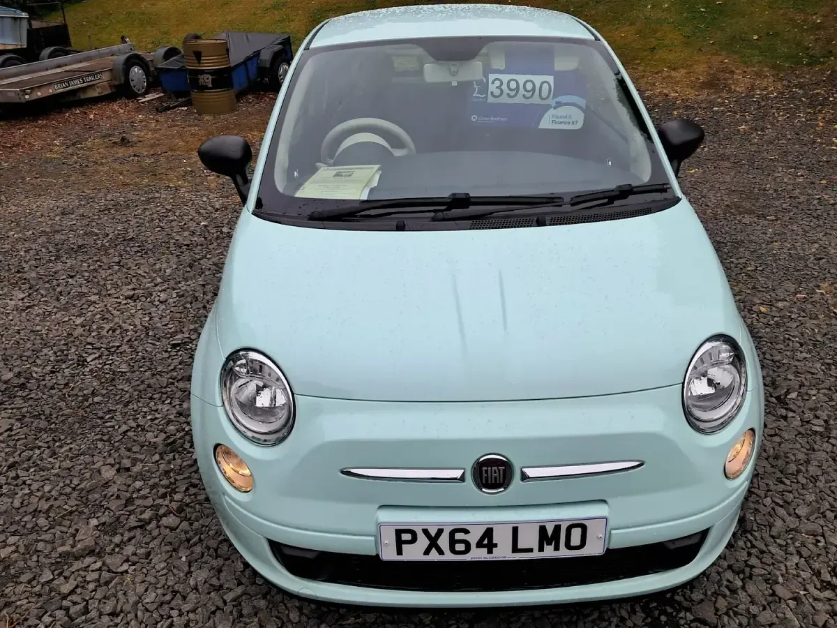 Used Fiat 500 Pop 2014 Green Hatchback