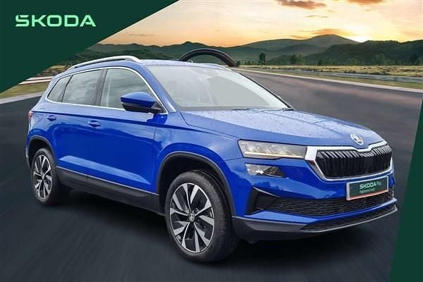 Blue Used 2024 Skoda Karoq SE L SUV | £23,999 (Fair price) - Image 1/4