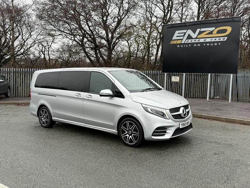 Used Mercedes V300 AMG line 239 HP (175 kW) 2019 Silver MPV