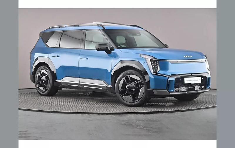 Blue Used 2024 Kia EV9 2 SUV | £58,479 (Fair price) - Image 1/4