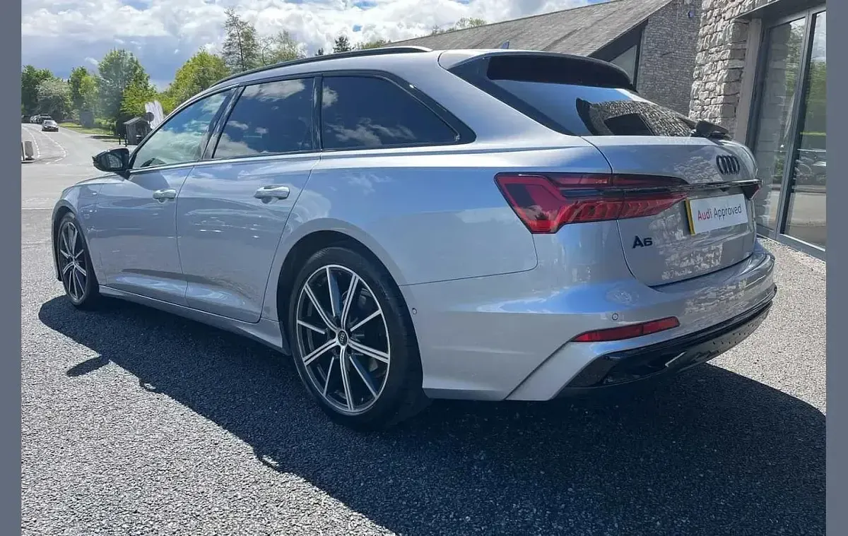 Used Audi A6 Black Edition 200 HP (147 kW) 2025 Silver Estate