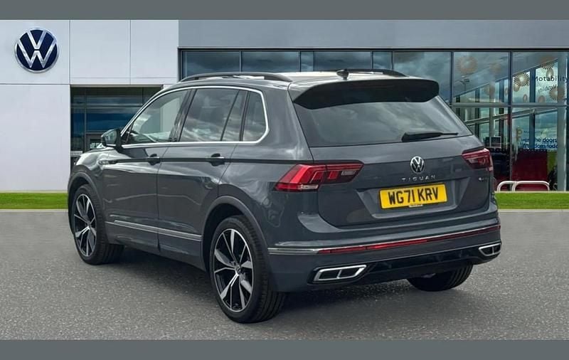 Used VW Tiguan R-line 190 HP (139 kW) 2021 Dolphin grey SUV