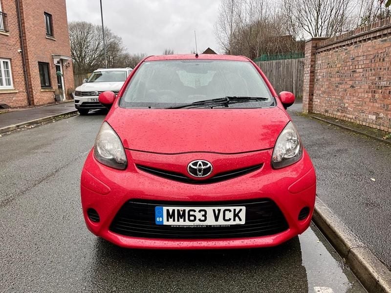 Used Toyota Aygo 2014 Red Hatchback