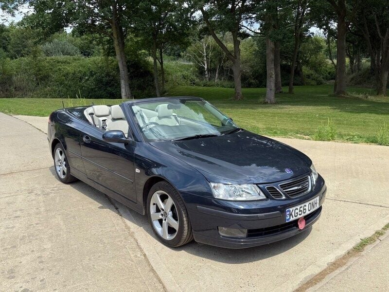 Used Saab 9-3 Cabriolet Vector 2006 Blue Cabriolet